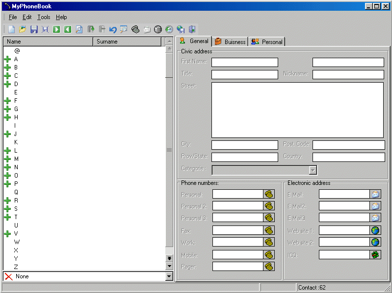 MyPhoneBook Screenshot